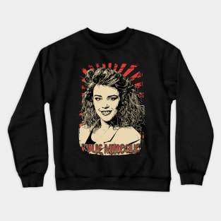 Kylie minogue 80s Retro Vintage Aesthetic Crewneck Sweatshirt